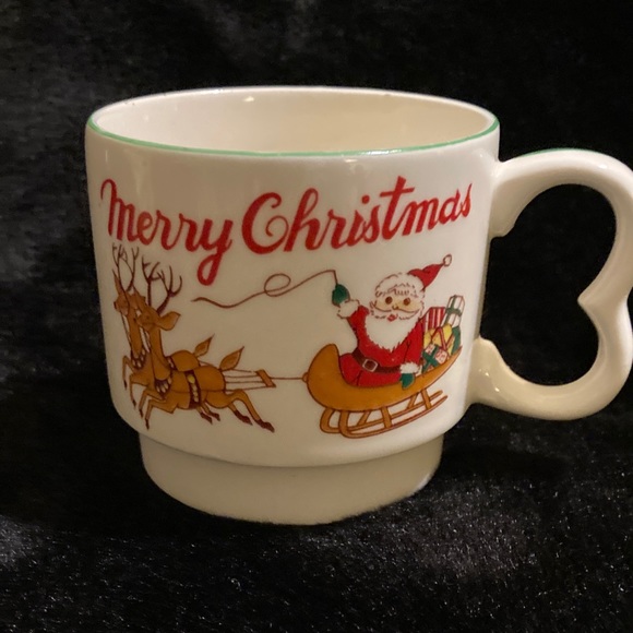 Homco Vintage 1950’s Collectible Christmas Cups - Picture 6 of 16